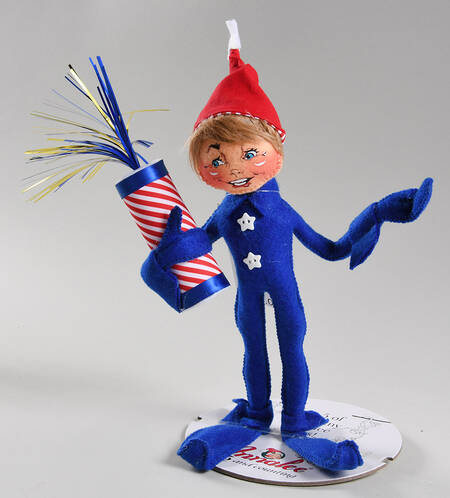 Annalee Dolls 12"  Firecracker Elf - No Box