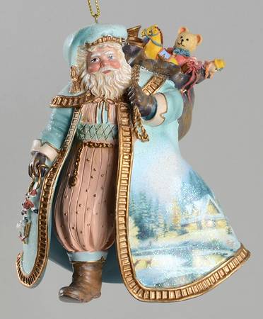 Old World Santa Woodland Christmas Santa - No Box
