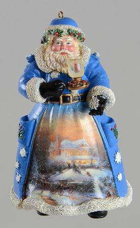 Old World Santa Christmas Night Visit Santa - No Box