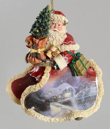 Old World Santa Season Glowing Bright Santa - No Box