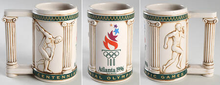 Olympic Games Steins 1996 Centennial Atlanta-Ceramarte - No Box