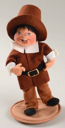 Thanksgiving Pilgrim Boy - No Box