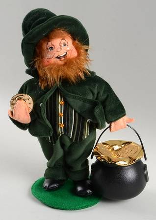 Annalee St Patrick's Day Jolly Irishman Leprechaun - No Box