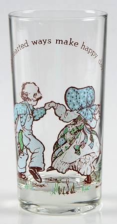 Holly Hobbie Glasses Lighthearted Ways Make Happy Days - No Box