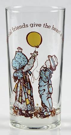 Holly Hobbie Glasses Special Friends Give The Heart A Lift - No Box