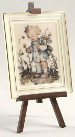Hummel Plaque The Little Flower Girl - No Box