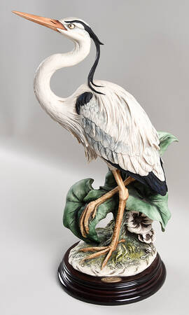 Birds Poised-Great Blue Heron - Boxed