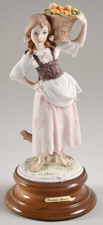 Children Girl With Apples - No Box