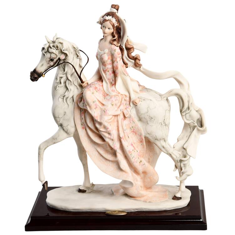 Spring Melodies Lady On Horse - Boxed