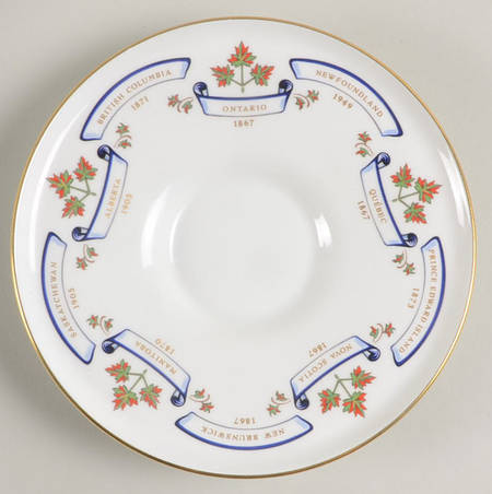 Centennial of Canadian Confederation Saucer - No Box