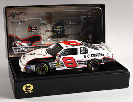 Rcca Elite Dale Earnhardt Tribute Concert Car Raced - Boxed