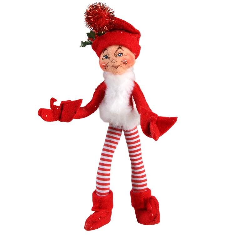 Elves & Gnomes Red Elf With Leggings - No Box
