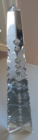 Baccarat Crystal Figurines Isis Trylon-Large - With Box Bx849