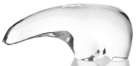 Baccarat Crystal Figurines Polar Bear-Stylized - With Box Bx859