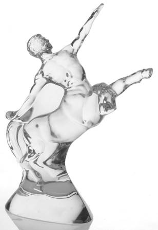 Baccarat Crystal Figurines Centaur-Missing Staff(Do Not Sell) - Nb1032, No Box