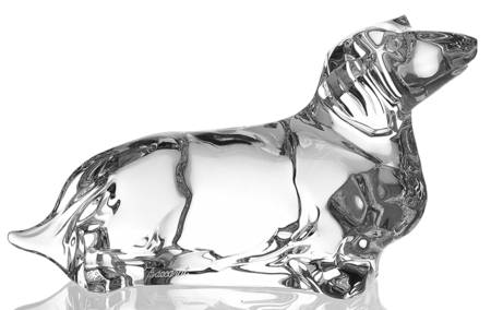 Baccarat Crystal Figurines Dachshund-Dog - Bx295 With Box
