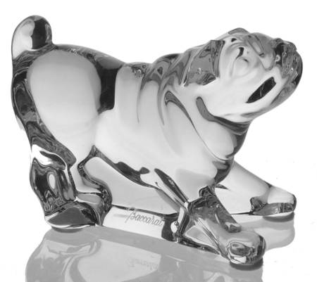 Baccarat Crystal Figurines Carlin Pug-Dog - Nb899, No Box