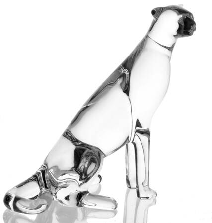 Baccarat Crystal Figurines Tanganyika Cheetah - With Box Bx1013