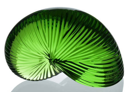 Baccarat Crystal Figurines Nautilus-Green - With Box Bx2022