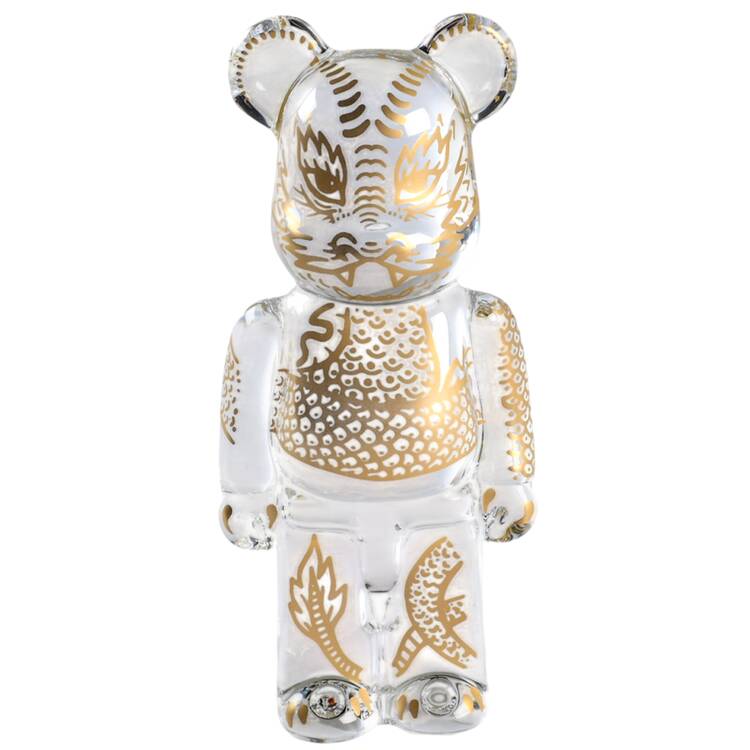 Baccarat Crystal Figurines Be@Rbrick Dragon - With Box Bx2080