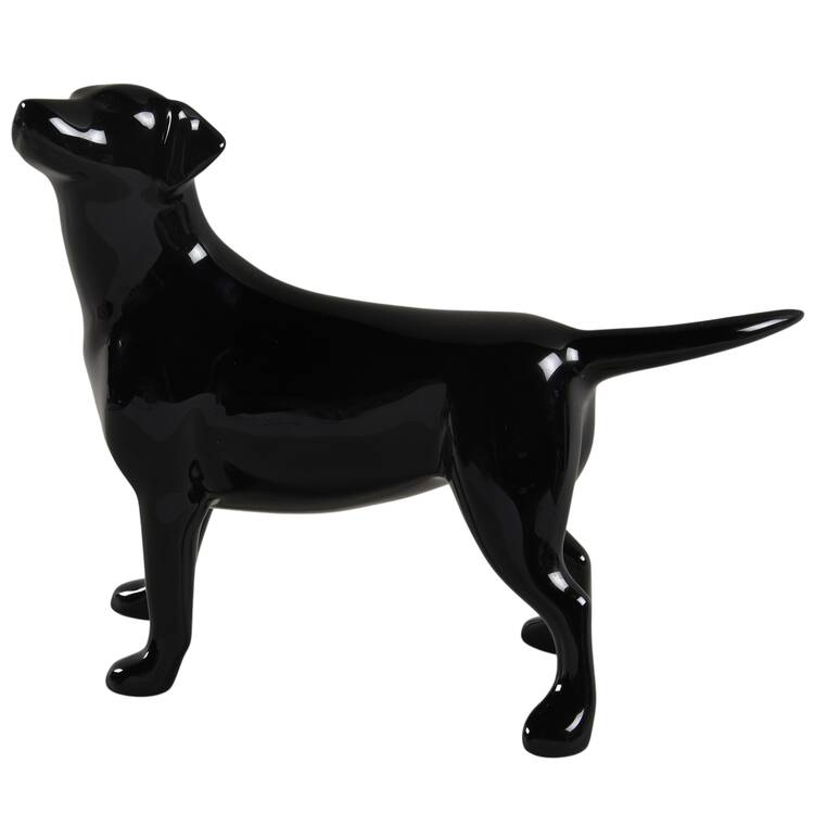 Baccarat Crystal Figurines Labrador-Black-Dog - Nb981, No Box