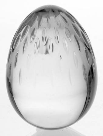 Baccarat Crystal Figurines Egg No Stand Clear - No Box