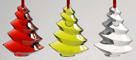 Baccarat Ornaments 2005 Christmas Tree Collection - Boxed