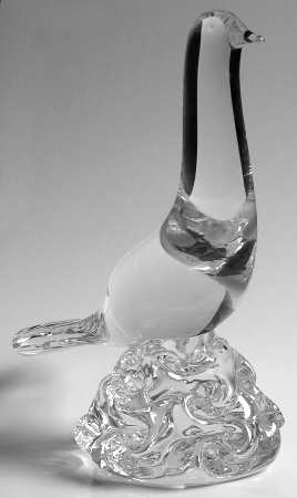 Baccarat Crystal Figurines Pigeon - Bx430 With Box
