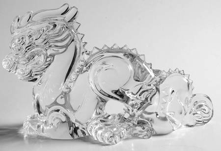 Baccarat Crystal Figurines Las Vegas Dragon - With Box Bx985