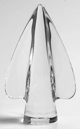 Baccarat Crystal Figurines Futuna-Spear - Boxed