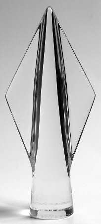 Baccarat Crystal Figurines Mitiaro-Spear - Boxed