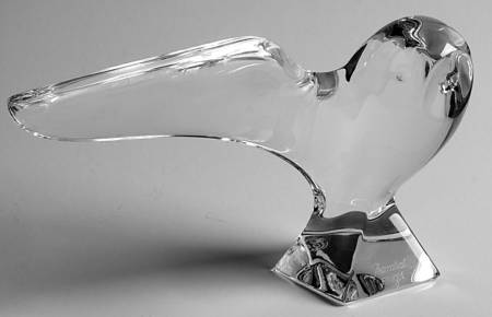 Baccarat Crystal Figurines Barn Owl - Nb969, No Box