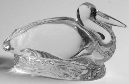 Baccarat Crystal Figurines Stork-Cigogne - Nb861, No Box