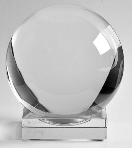 Baccarat Crystal Figurines Sirius Ball With Base-Small - No Box