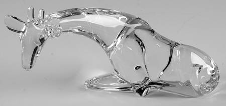 Baccarat Crystal Figurines Giraffe - No Box
