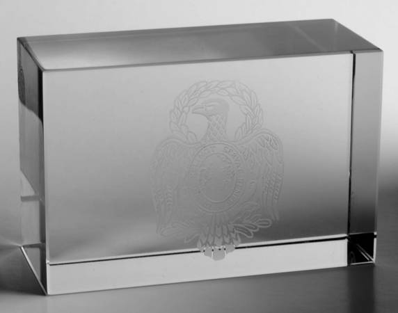 Baccarat Paperweight Society Of The Cincinnati - Boxed