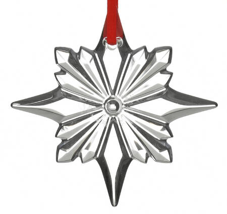 Baccarat Annual Ornament Noel Annual Ornament-Clear - Boxed by