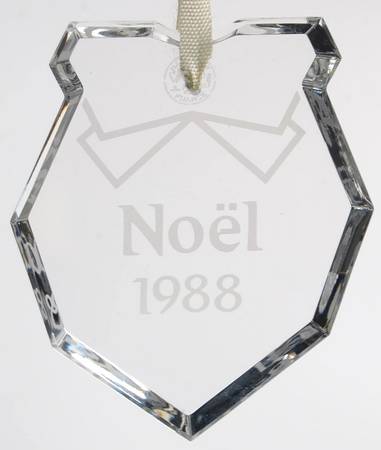 Baccarat Annual Ornament Noel - Boxed