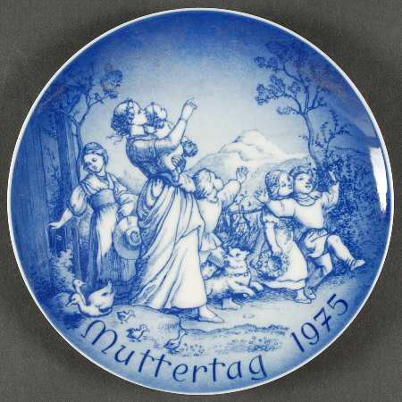 Bareuther Mothers Day Plate Spring Outing - Boxed