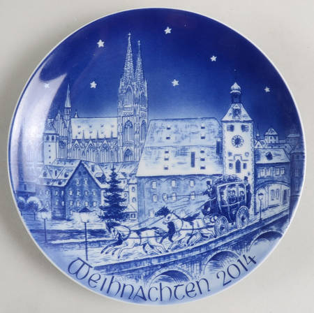 Christmas Plate 2014 Christmas Plate - No Box