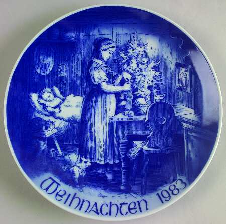 Christmas Plate Night Before Christmas - Boxed