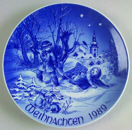 Christmas Plate Sleigh Ride - Boxed