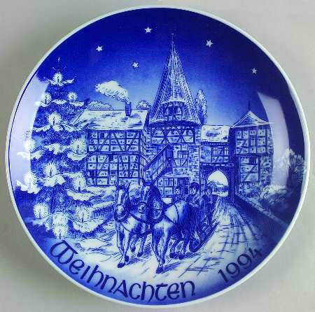 Christmas Plate Coming Home For Christmas - Boxed
