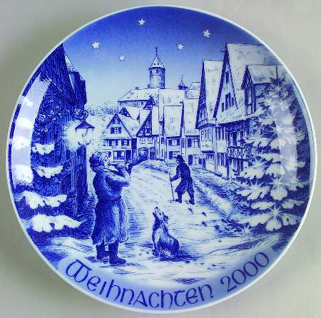 Christmas Plate Night Of The New Century - Boxed