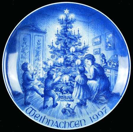 Christmas Plate Christmas Evening - Boxed