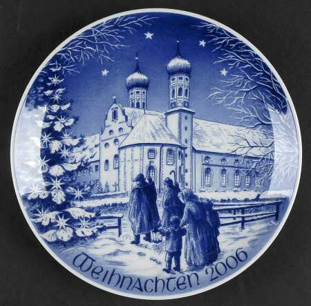 Christmas Plate Christmas In Benediktbeuren - Boxed