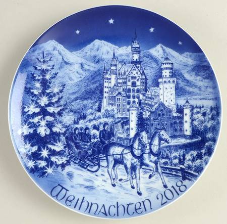 Christmas Plate Bavarian Christmas - Boxed