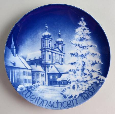 Christmas Plate Stiftskirche - With Box