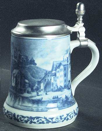 Berlin Annual Stein Oberhaus And Niederhaus Castle In Passau - With Box