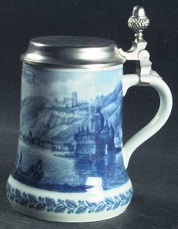 Berlin Annual Stein Kaub On River Rhine - Boxed